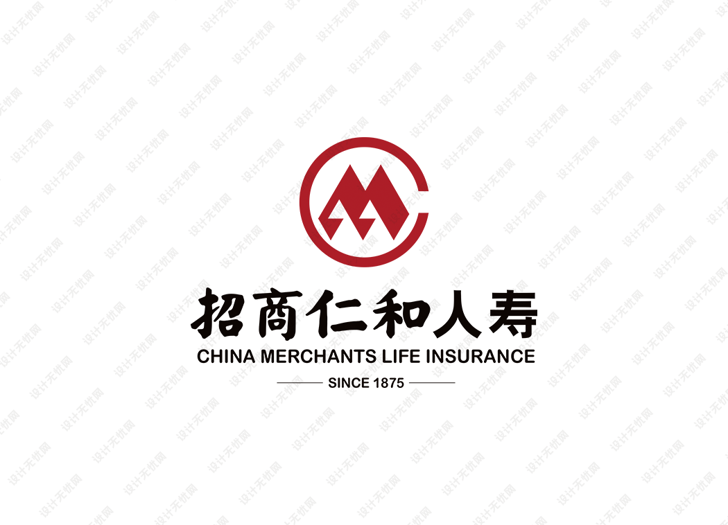 招商仁和人寿logo矢量标志素材