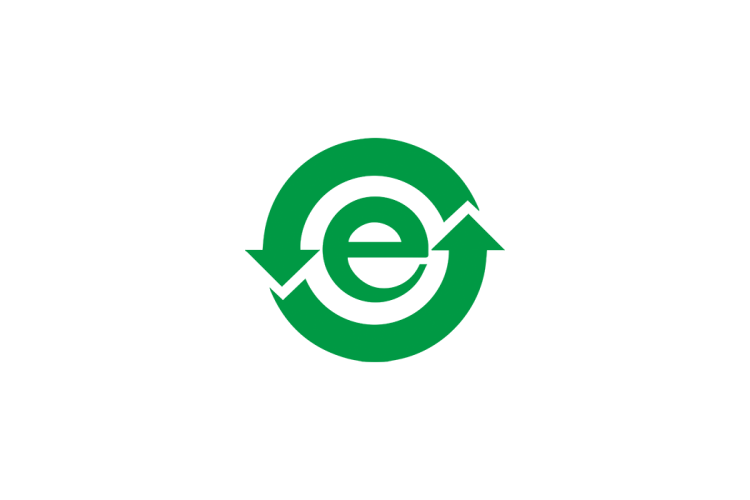 绿色e标识logo矢量标志素材
