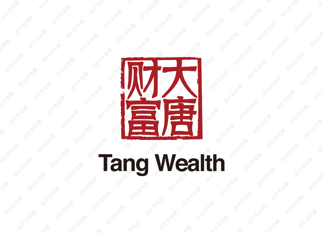 大唐财富logo矢量标志素材