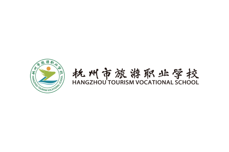 杭州市旅游职业学校校徽logo矢量标志素材