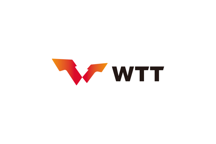 世界乒乓球职业大联盟WTT logo矢量标志素材