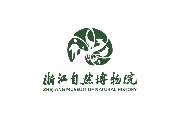 浙江自然博物院logo矢量标志素材