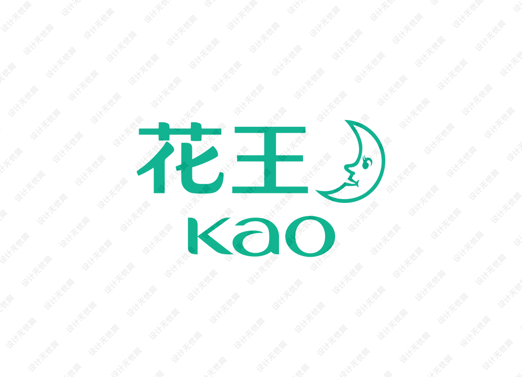 KAO花王logo矢量标志素材