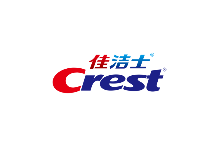 Crest佳洁士logo矢量标志素材