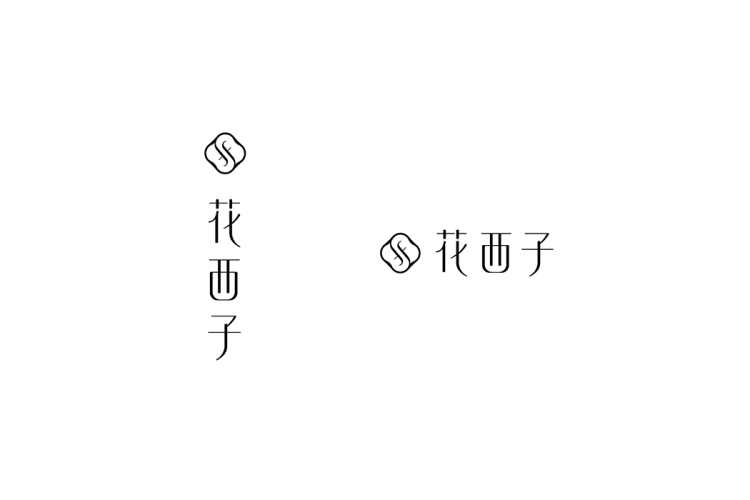 花西子logo矢量标志素材