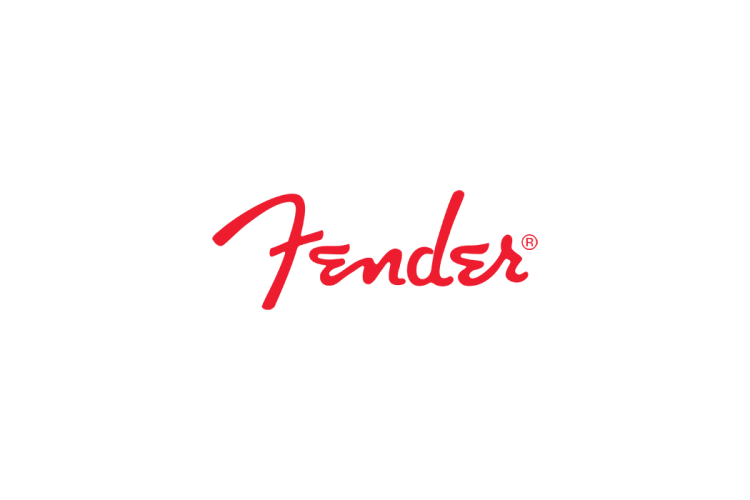 Fender芬达吉他logo矢量标志素材