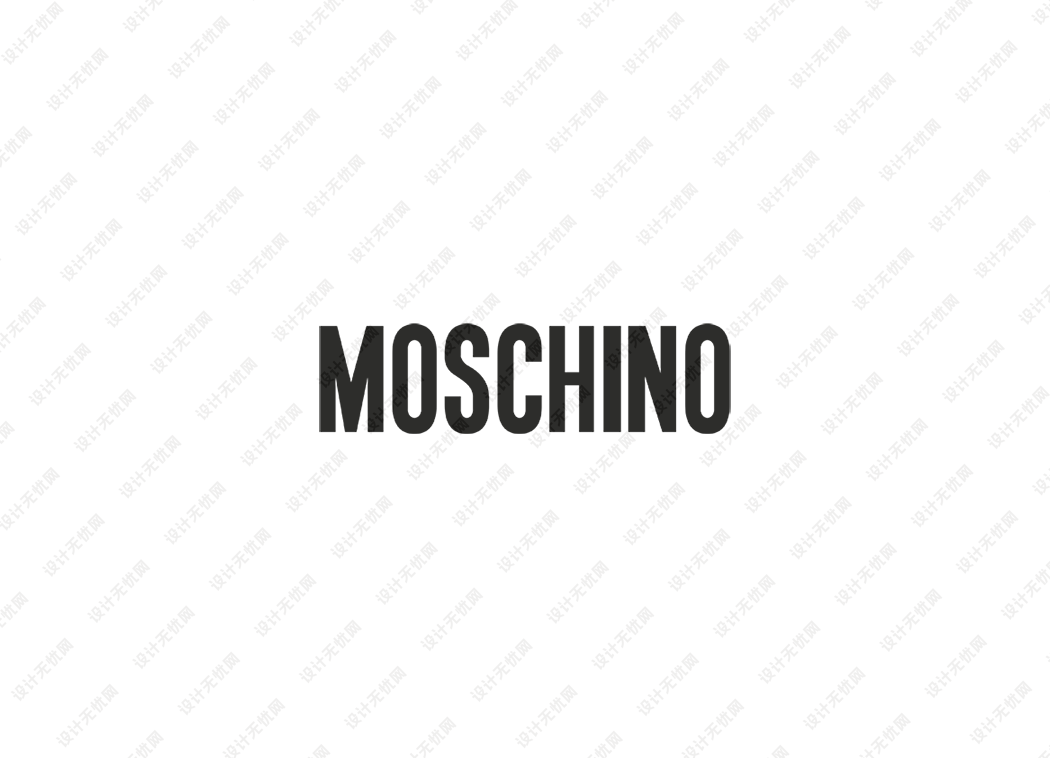 MOSCHINO莫斯奇诺logo矢量标志素材