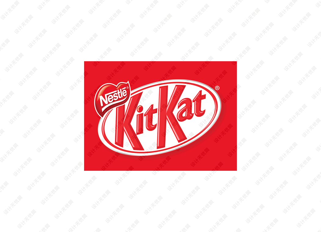 雀巢奇巧KitKat logo矢量标志素材