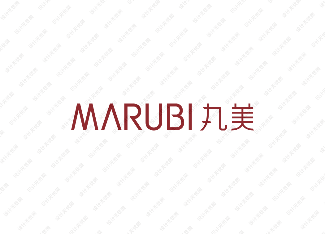 MARUBI丸美logo矢量标志素材