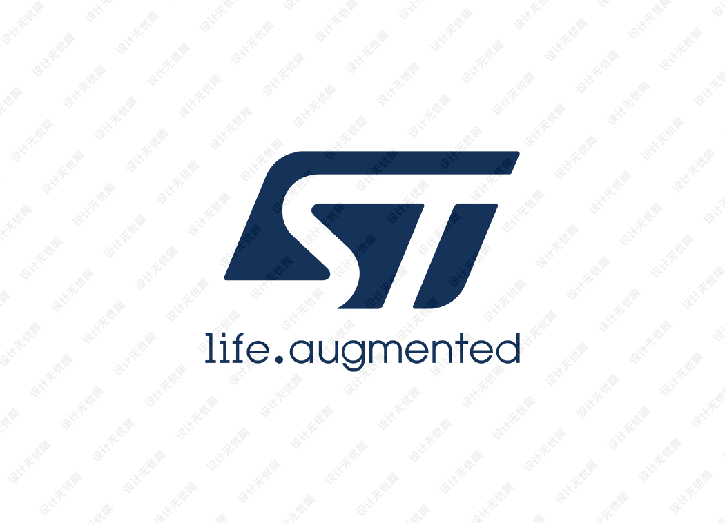 意法半导体(ST)logo矢量标志素材