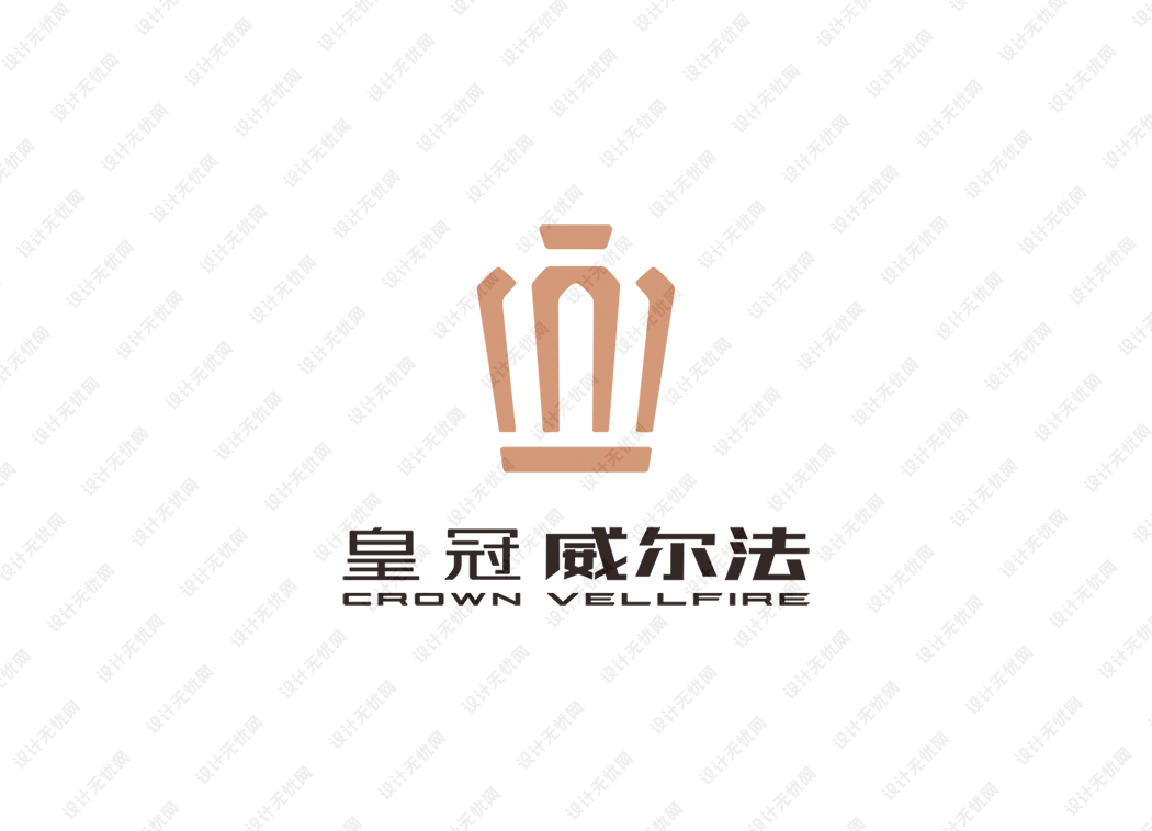 丰田皇冠威尔法logo矢量标志素材
