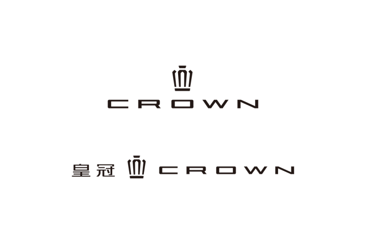 丰田皇冠logo矢量标志素材