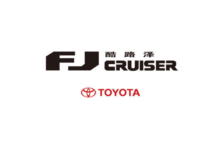 丰田FJ酷路泽logo矢量标志素材