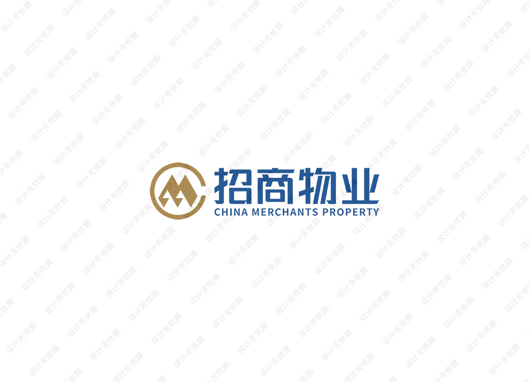 招商物业logo矢量标志素材