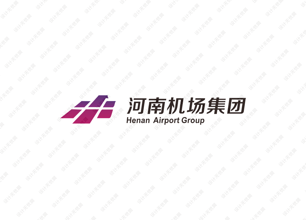 河南机场集团logo矢量标志素材
