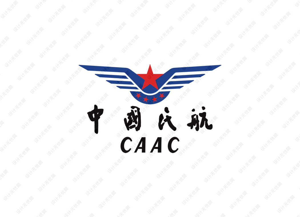 中国民用航空局logo矢量标志素材