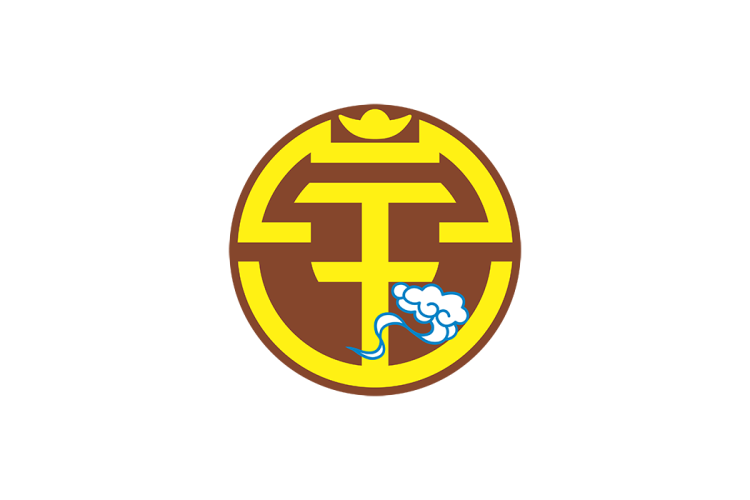 中甲：广西平果哈嘹足球俱乐部队徽logo矢量素材