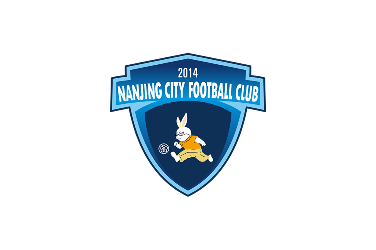 中甲：南京城市足球俱乐部队徽logo矢量素材