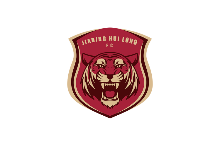 中甲：上海嘉定汇龙足球俱乐部队徽logo矢量素材