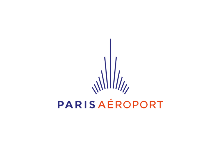 巴黎戴高乐机场logo矢量标志素材