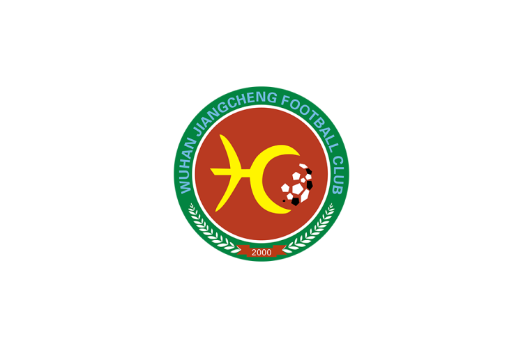 中乙：武汉江城足球俱乐部队徽logo矢量素材