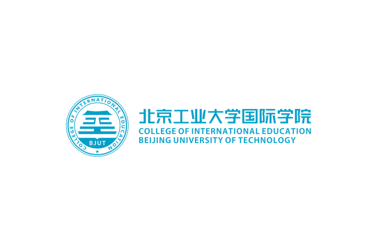 北京工业大学国际学院校徽logo矢量标志素材