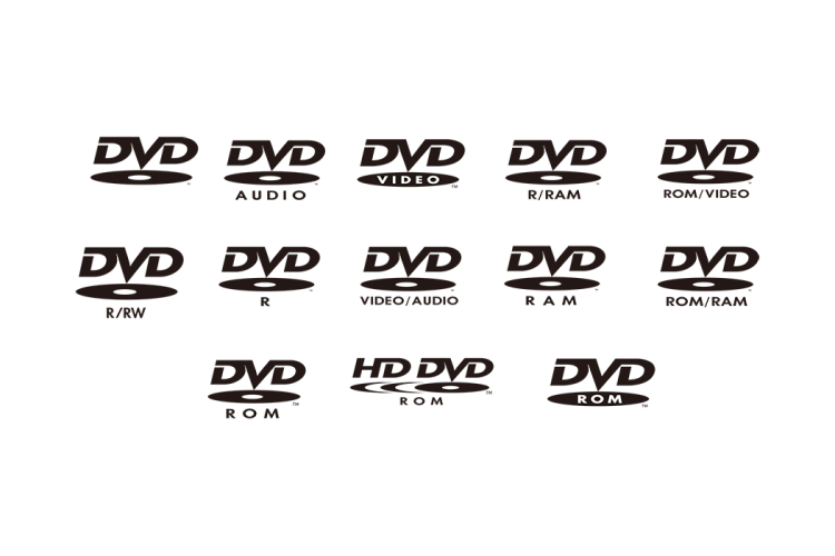 DVD logo矢量标志素材