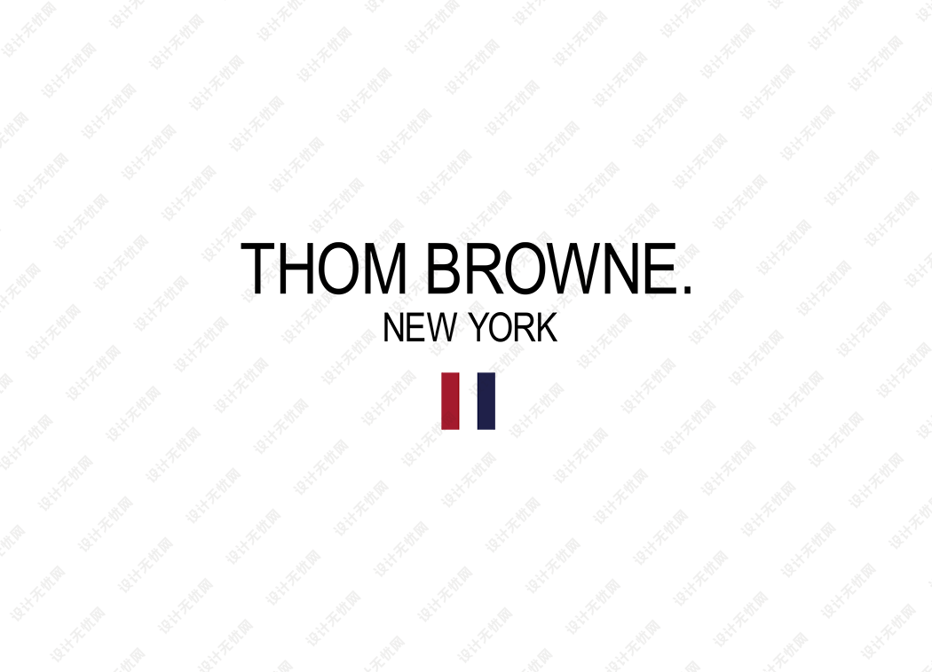 汤姆·布朗 (Thom Browne)logo矢量标志素材
