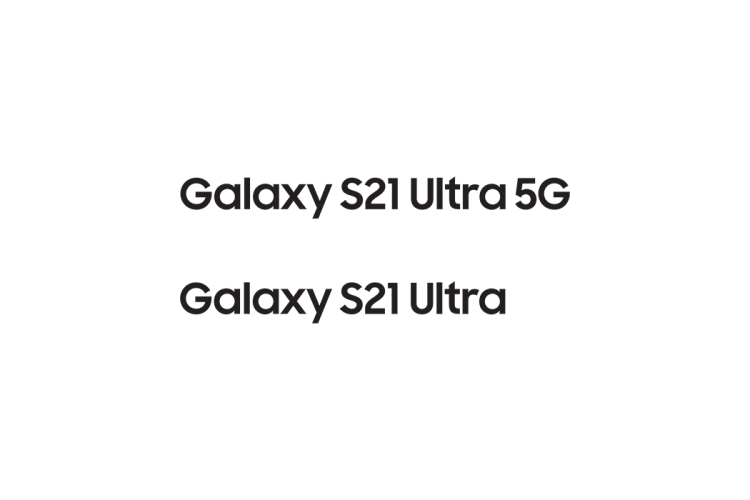 三星Galaxy S21 Ultra logo矢量标志素材
