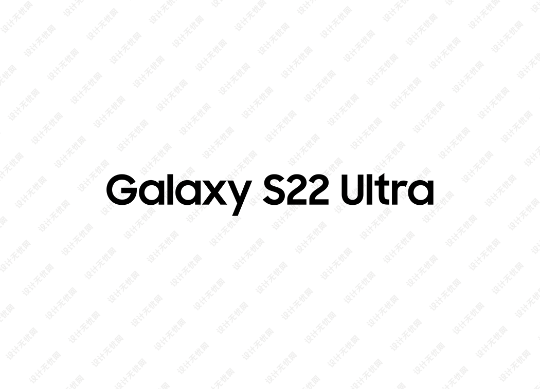 三星Galaxy S22 Ultra logo矢量标志素材