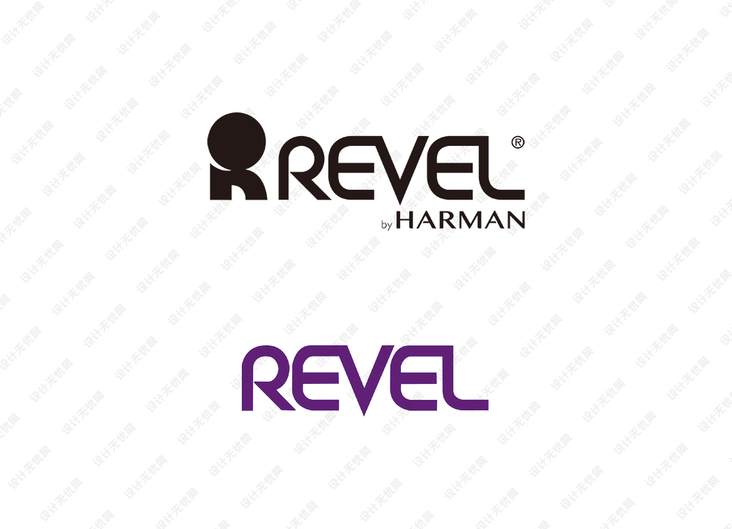 Revel锐威音响logo矢量标志素材