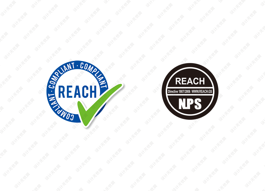 REACH认证logo矢量标志素材