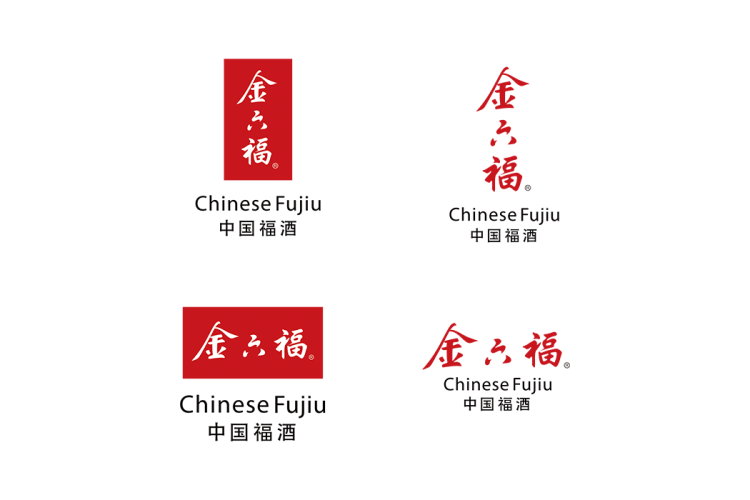 金六福酒logo矢量标志素材