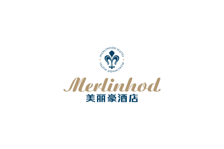 美丽豪酒店logo矢量标志素材