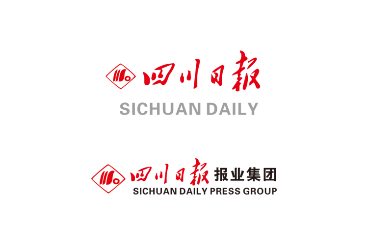 四川日报logo矢量标志素材