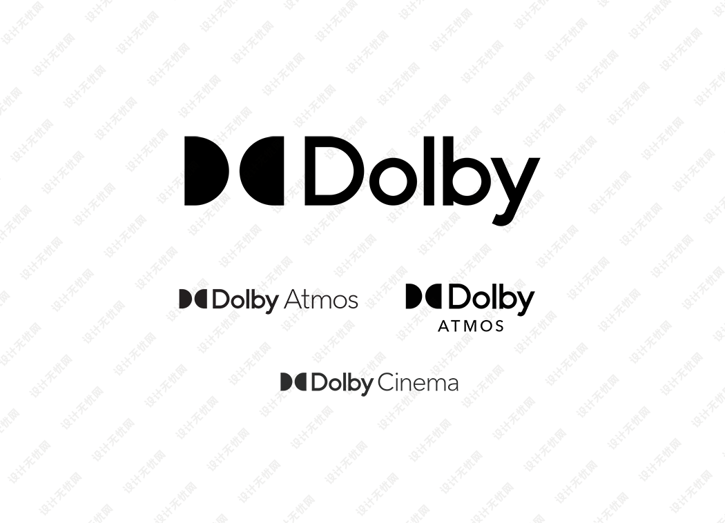 杜比(Dolby) logo矢量标志素材
