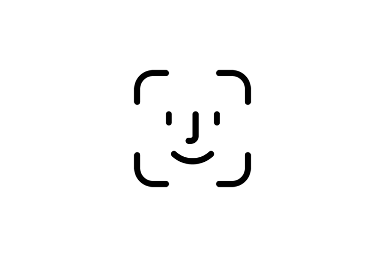 面容ID(Face ID) logo矢量标志素材