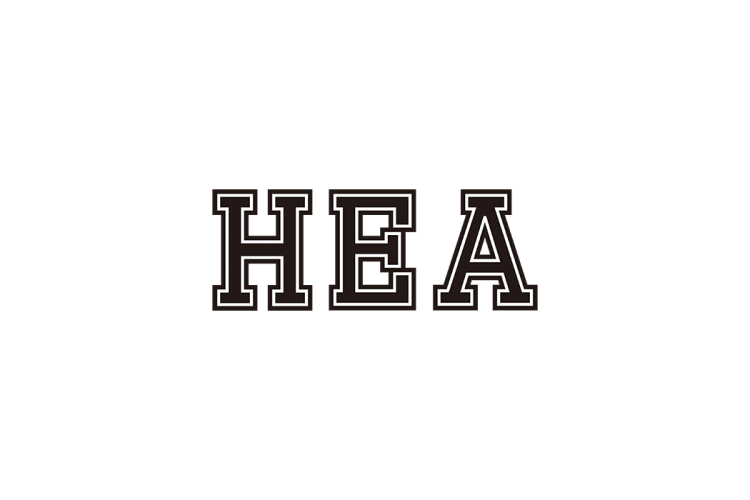 HEA潮牌logo矢量标志素材