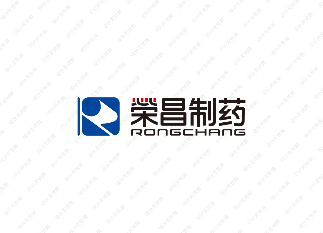 荣昌制药logo矢量标志素材