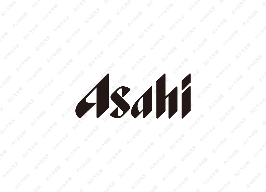 Asahi朝日啤酒logo矢量标志素材