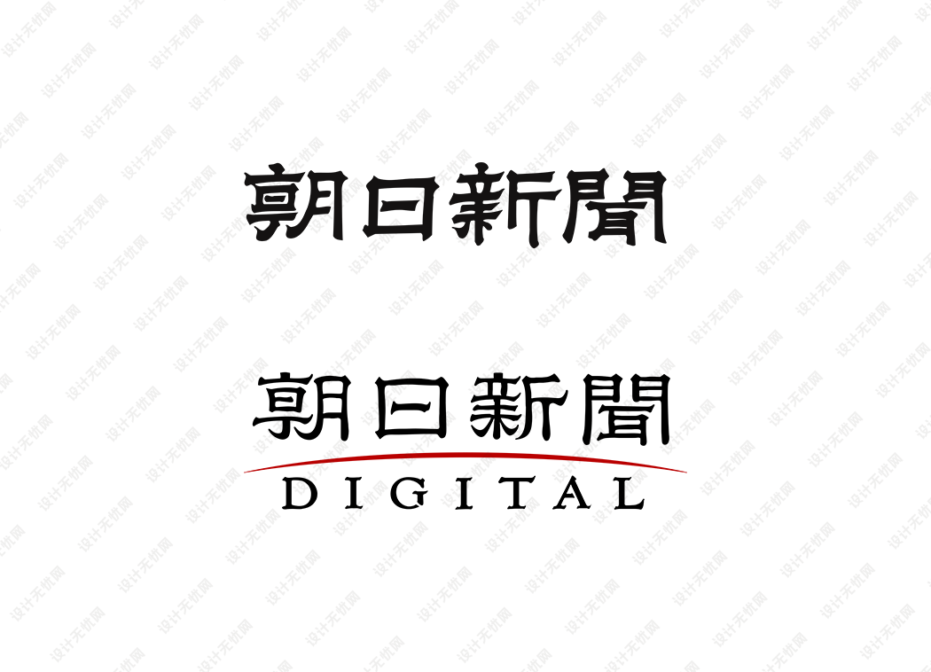 朝日新闻logo矢量标志素材