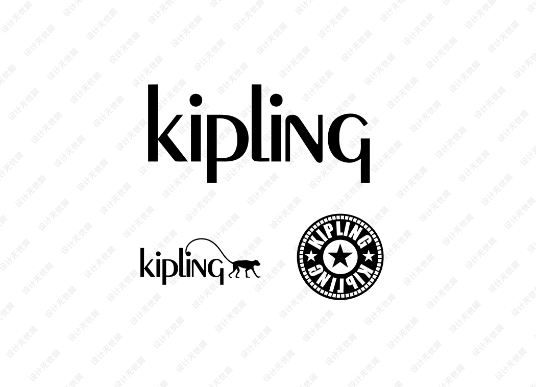 Kipling凯浦林logo矢量标志素材