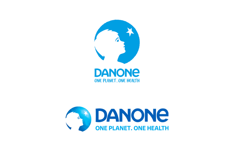 达能（DANONE）logo矢量标志素材