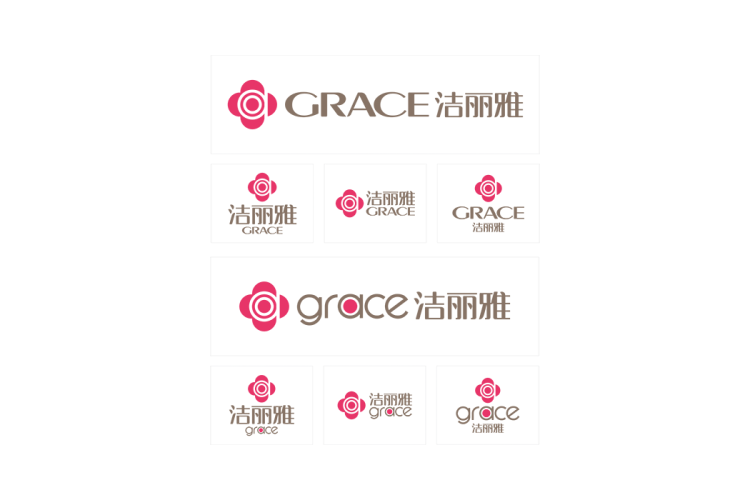 洁丽雅logo矢量标志素材