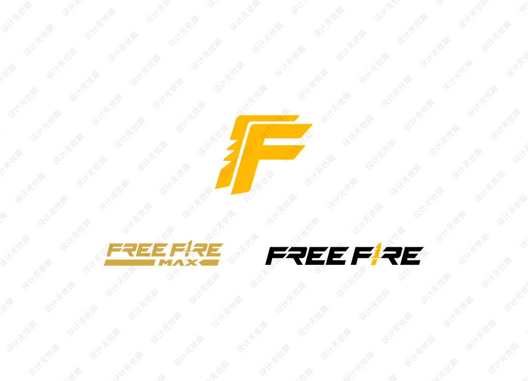 Free Fire游戏logo矢量标志素材