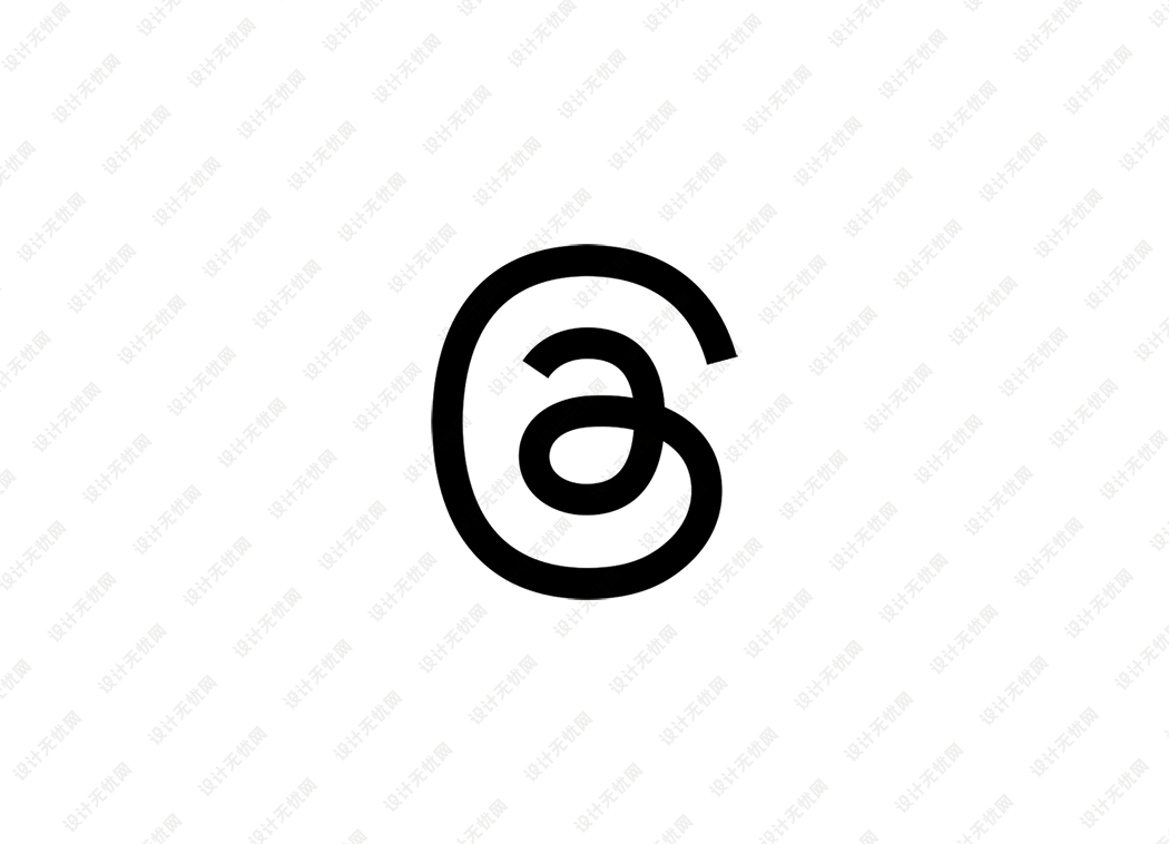 Instagram Threads logo矢量标志素材