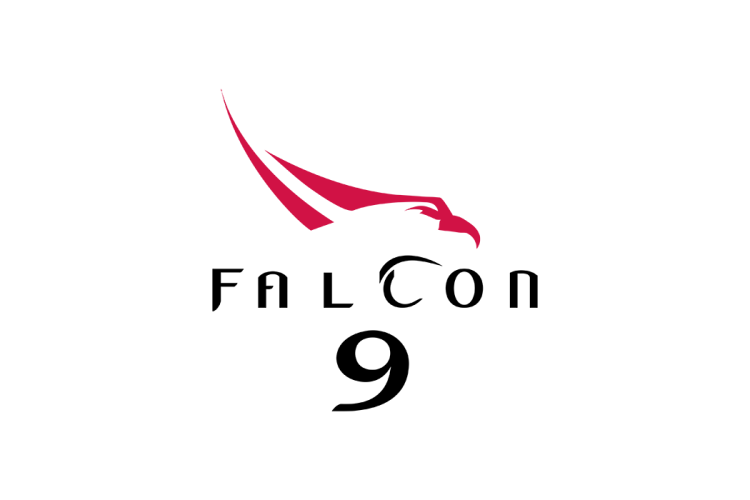 猎鹰9号（Falcon 9）logo矢量标志素材
