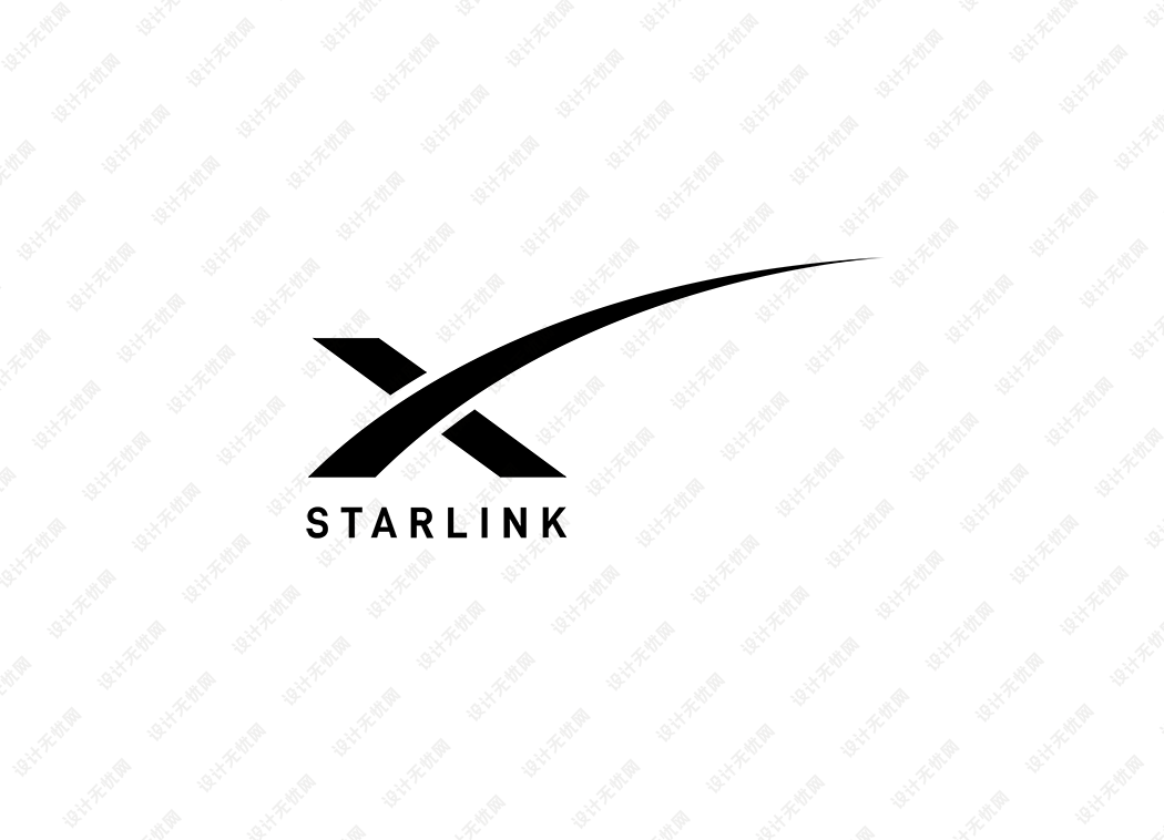 星链（Starlink）logo矢量标志素材