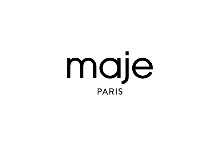 Maje女装品牌logo矢量标志素材