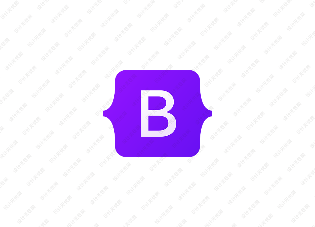 Bootstrap logo矢量标志素材